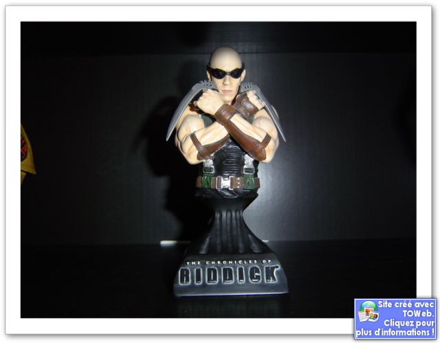 Buste Riddick par sota toys