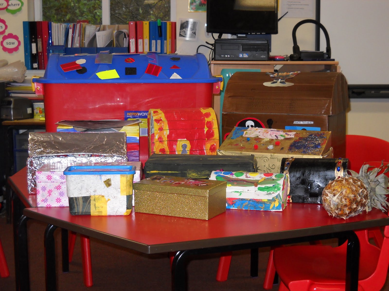 Charsfield Primary School Blog Pirate Treasure Chests