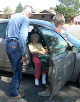 Bill Watters, Mom, and Katie