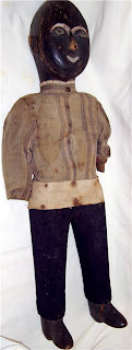 19th century primitive southern folk art figure