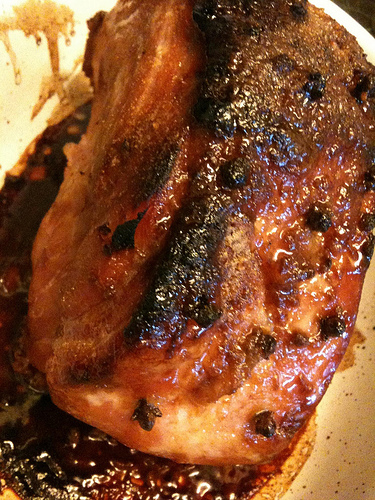 Slow-Cooked Black Treacle Ham, Nigella's Recipes