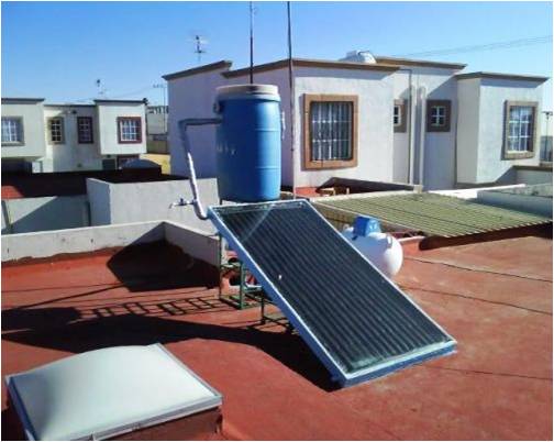 Calentador solar