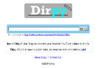 Screenshot do Dirpy