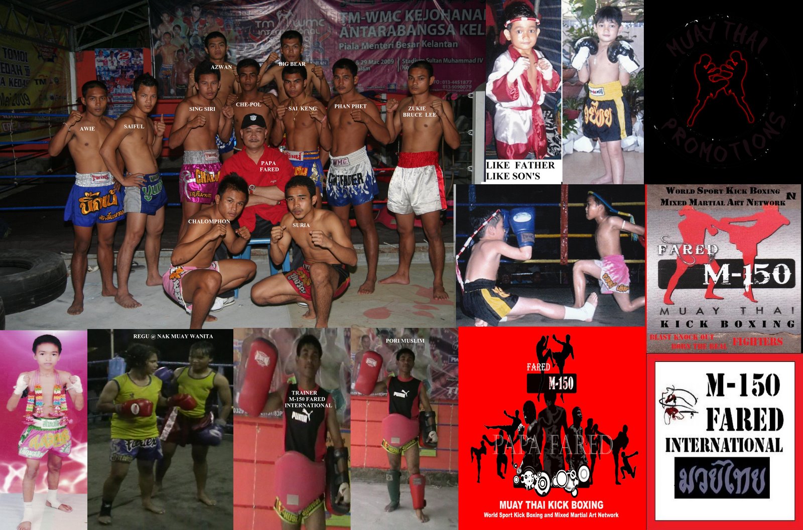 M-150 FARED MUAY THAI & SPORT