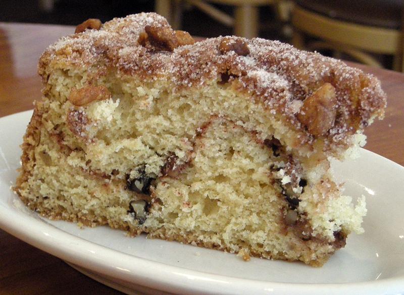 Everything Tasty Sour Cream Streusel Coffee Cake