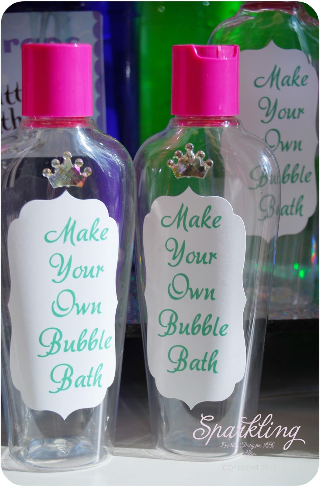 Sparkling Events & Designs {Real Party} Pamper Me Princess Spa