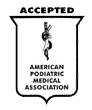 Chaco sandals are APMA accepted