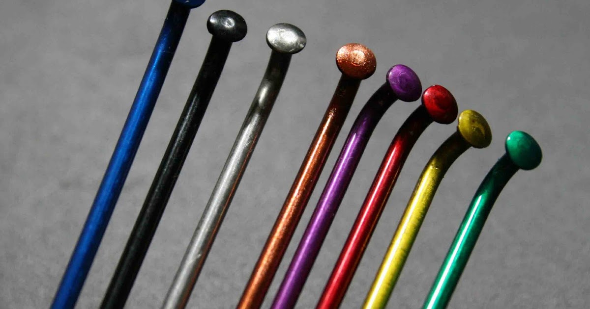 NEWSONSPORTEC BIKE SPOKES AND NIPPLES Color spokes and Nipples