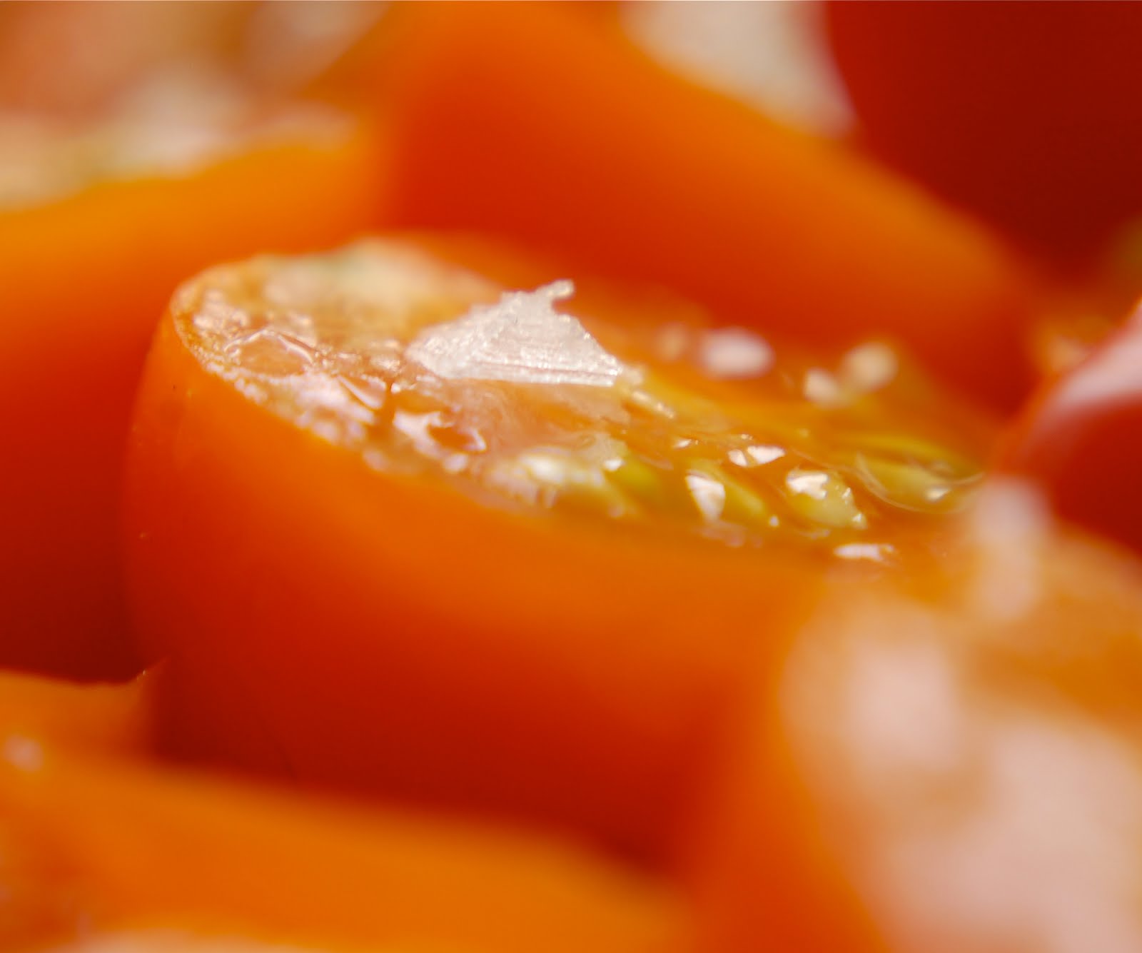 Four Green Acres Savoring the harvest Sungold tomato jam