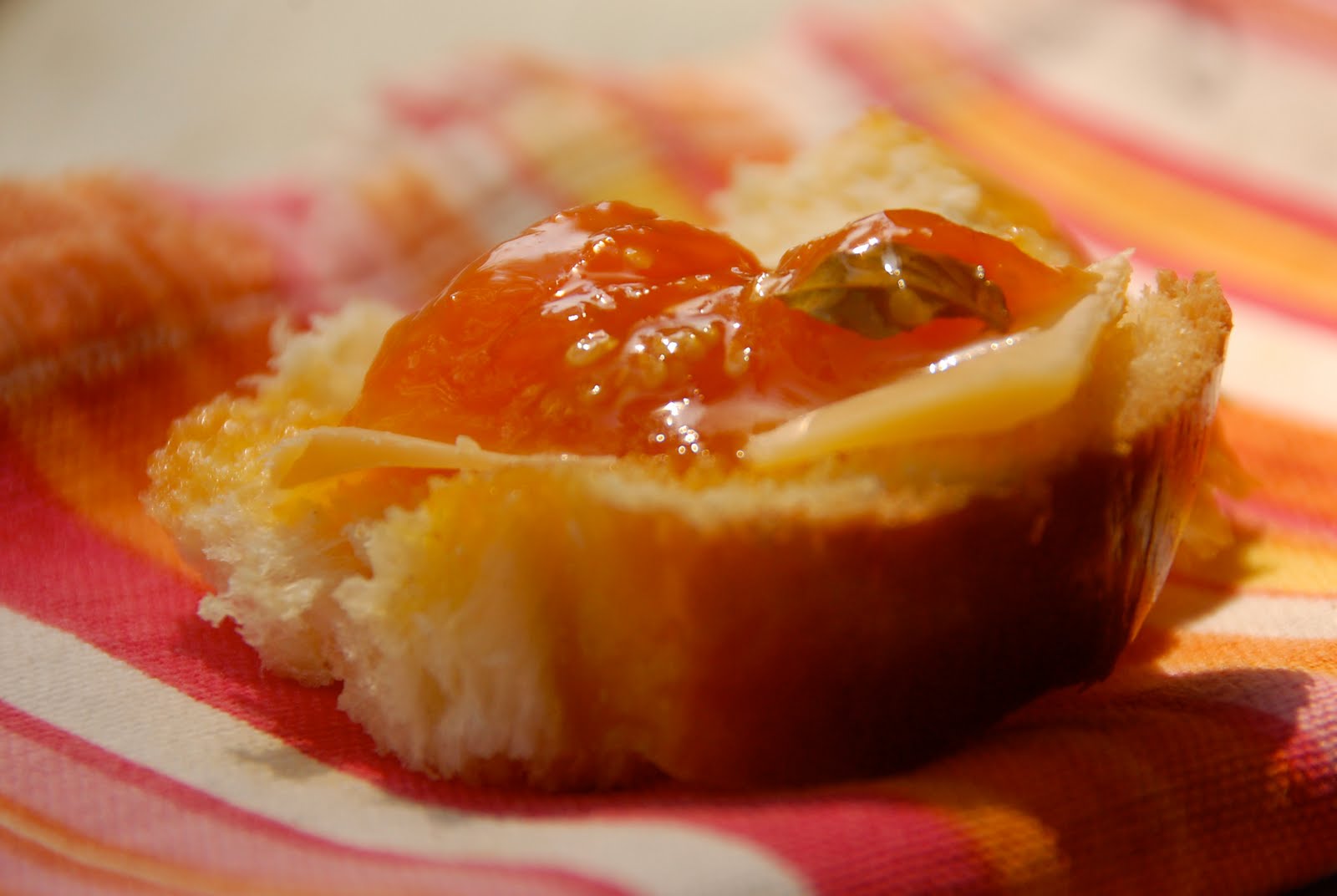 Four Green Acres Savoring the harvest Sungold tomato jam