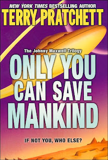 Book Cover art for Only You Can Save Mankind by Terry Pratchett