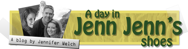 A day in Jenn Jenn's shoes...