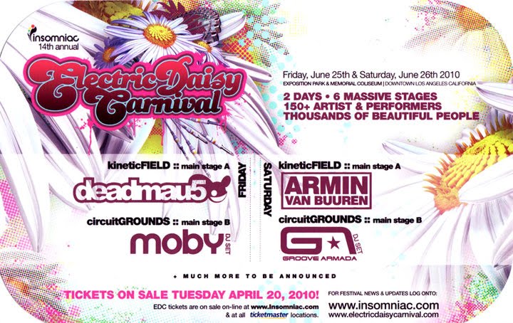 what time is your flight just another techno tourist electric edc 2009 flyer