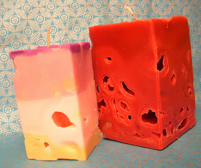 Ice Cube Candles