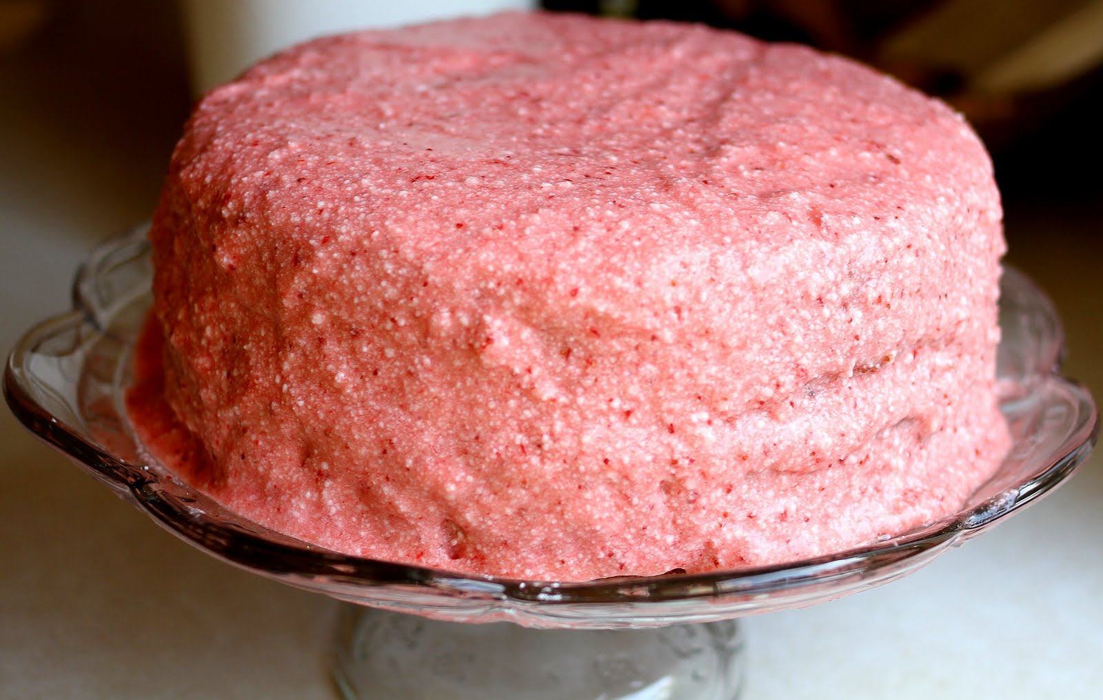On My Menu: Strawberry Layer Cake