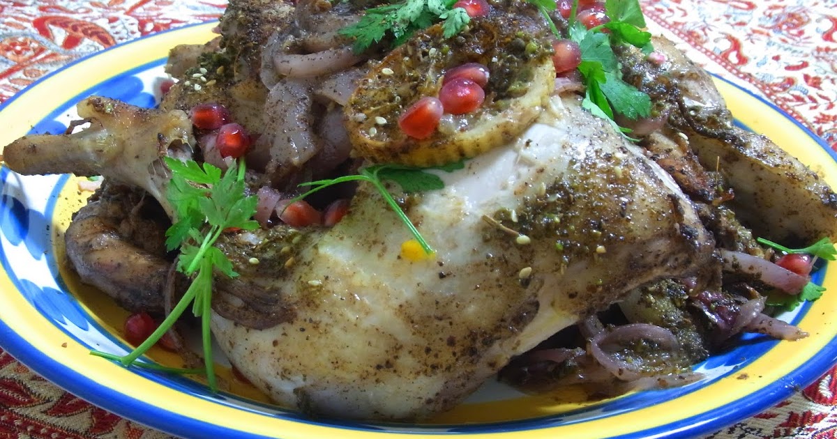 Saffron and Lemons Ottolenghi's roast chicken with sumac, za'atar and