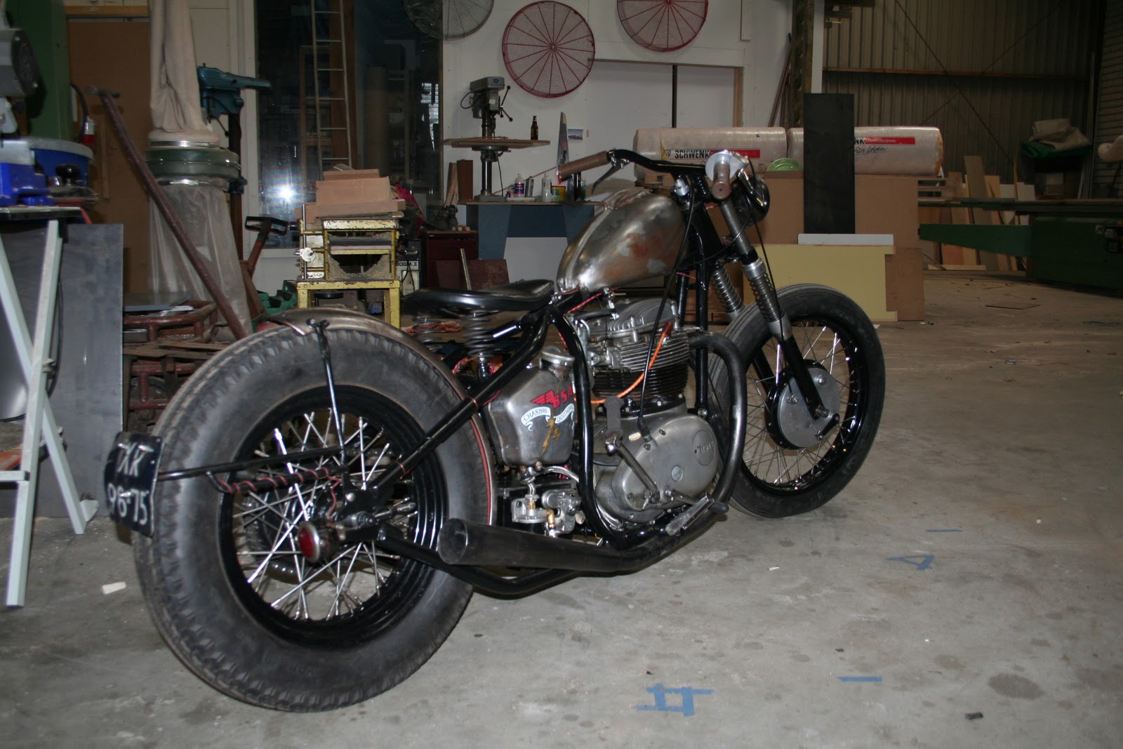 WEED HARDTAIL CHOPPERS/BOBBERS BSA hardtail