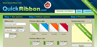 Info On The Net Daily News Quickribbon Online Ribbon Generator
