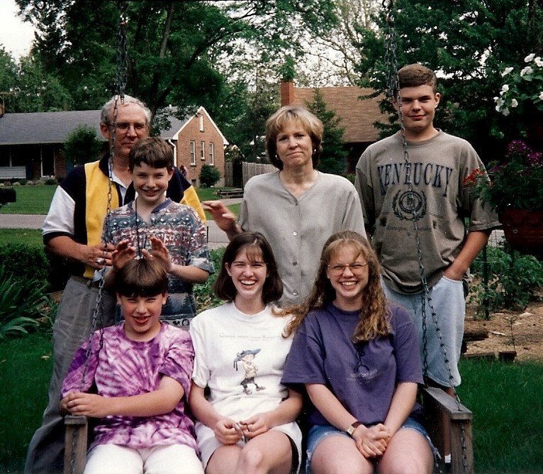 Johnny, Rob, Betty & Will (standing)