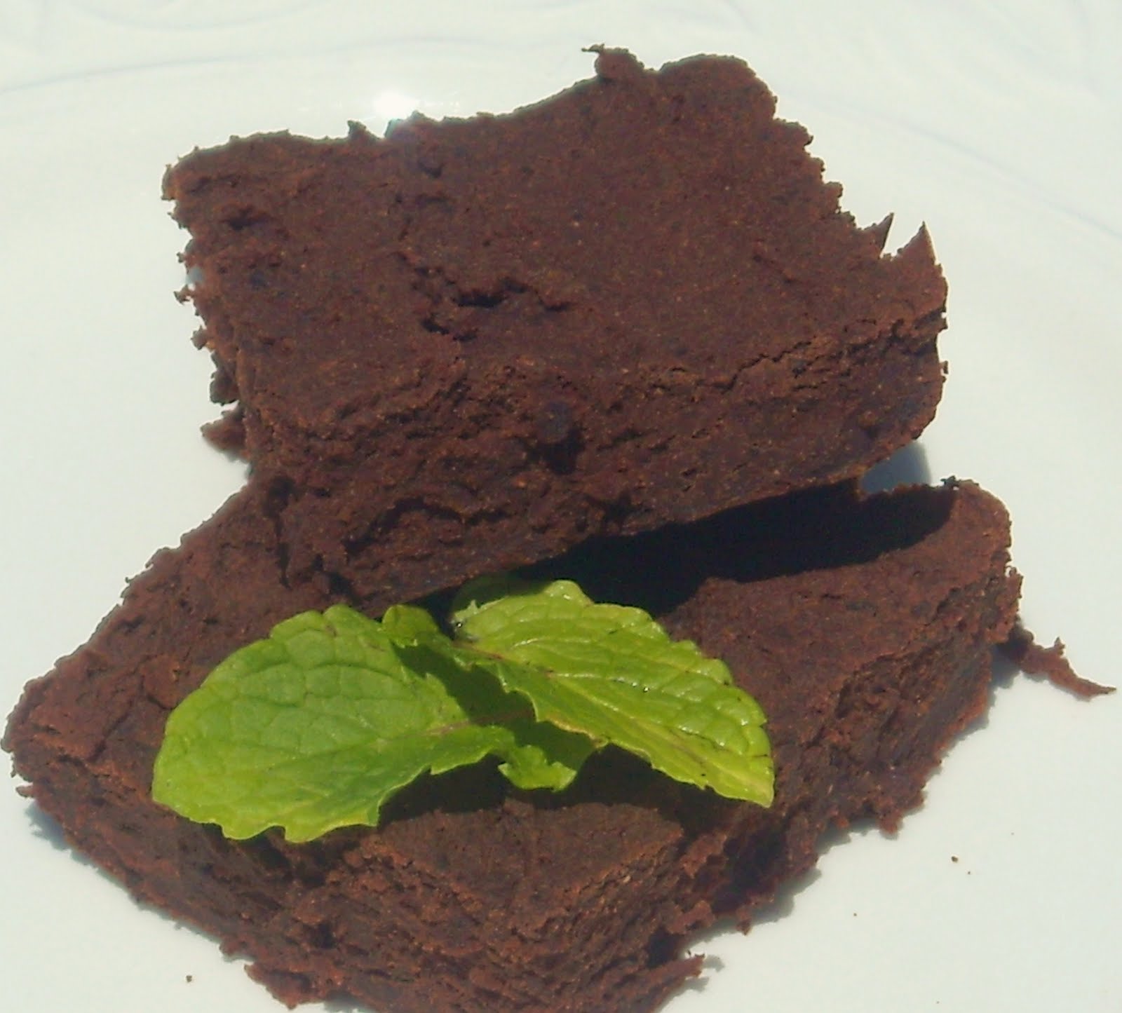The GlutenFree 'Dish' SteviaSweetened Black Bean Brownies