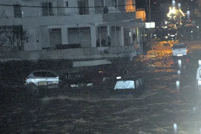 photo Βιβλική καταστροφή στον Αρχάγγελο Ρόδου! Συμβαίνει τώρα! Photos!!!