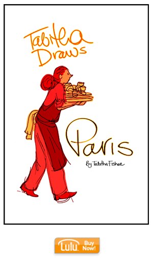 Tabitha Draws Paris - My First Book!