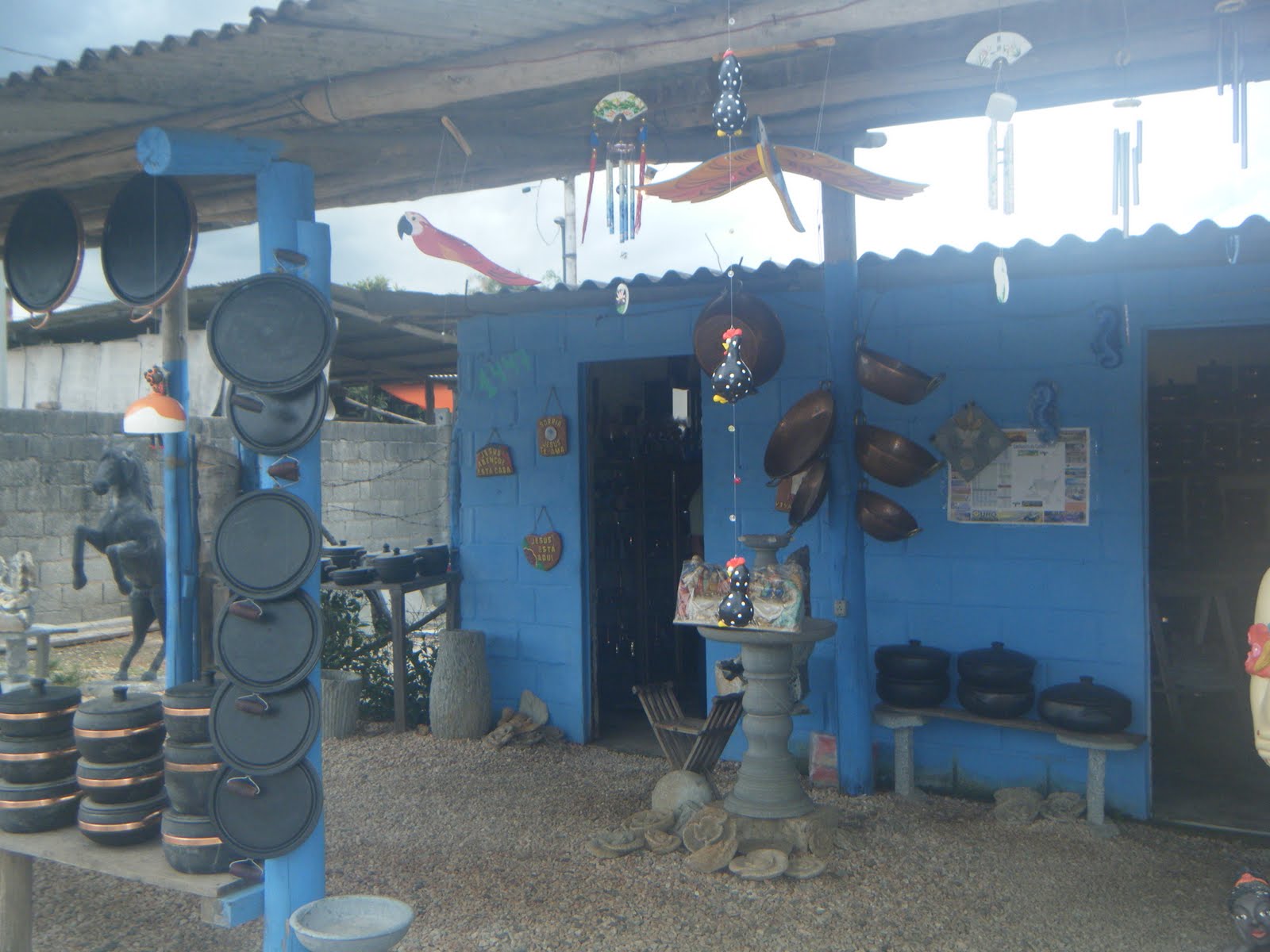 Tempurá de Angu: Panela de pedra