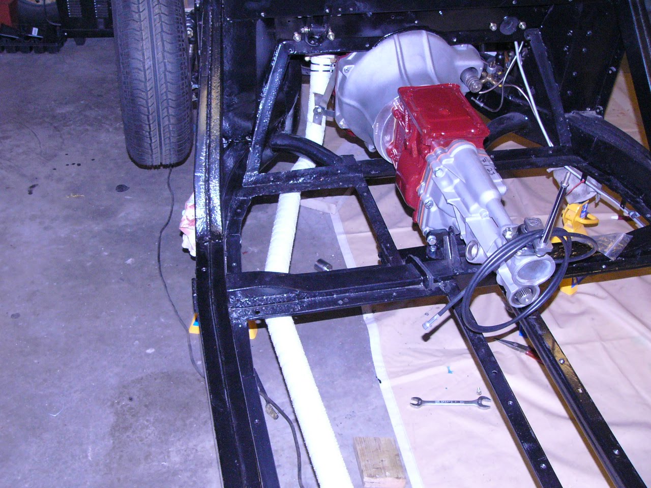 MGA Restoration Floorboards & Chasis routing