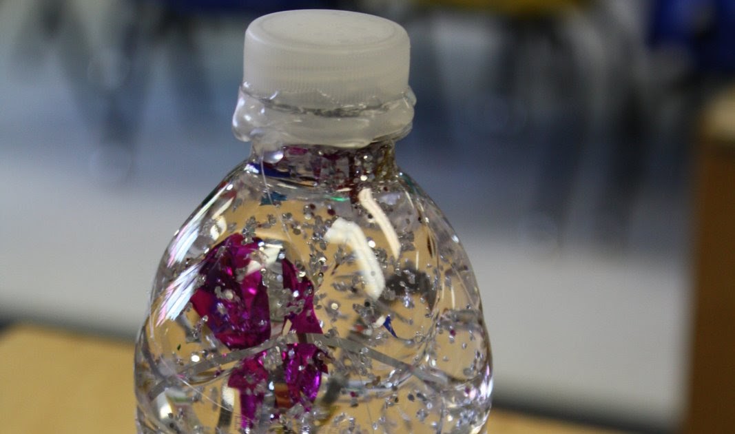 Be Brave, Keep Going: Preschool Skill Builder: Water Bottle "Snow Globe"