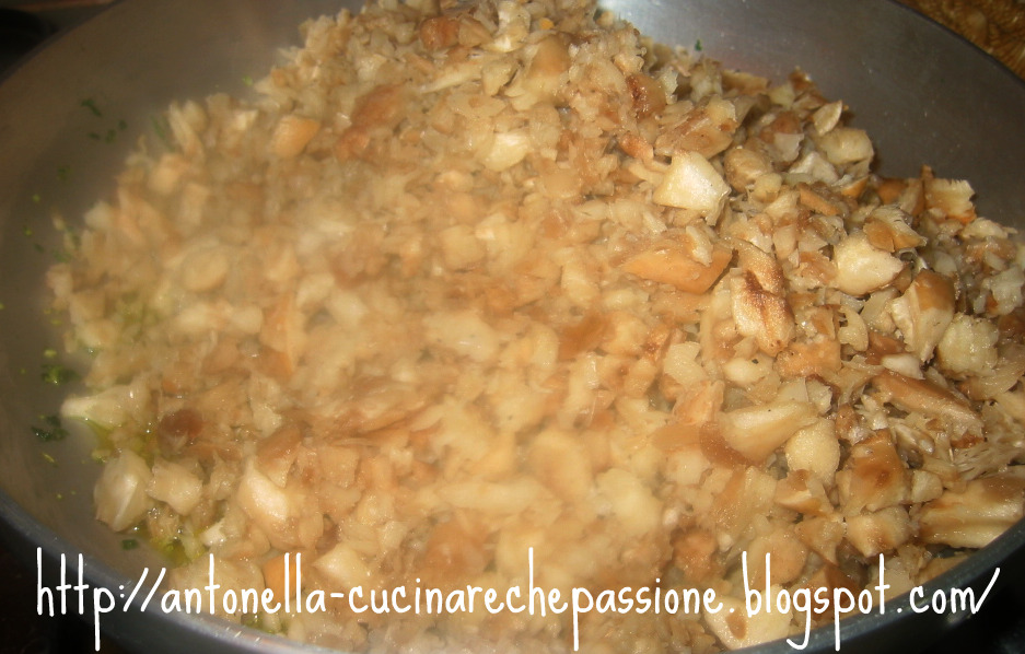 Antonella&hellip;Cucinare, che Passione ! Fusillli con i prugnoli