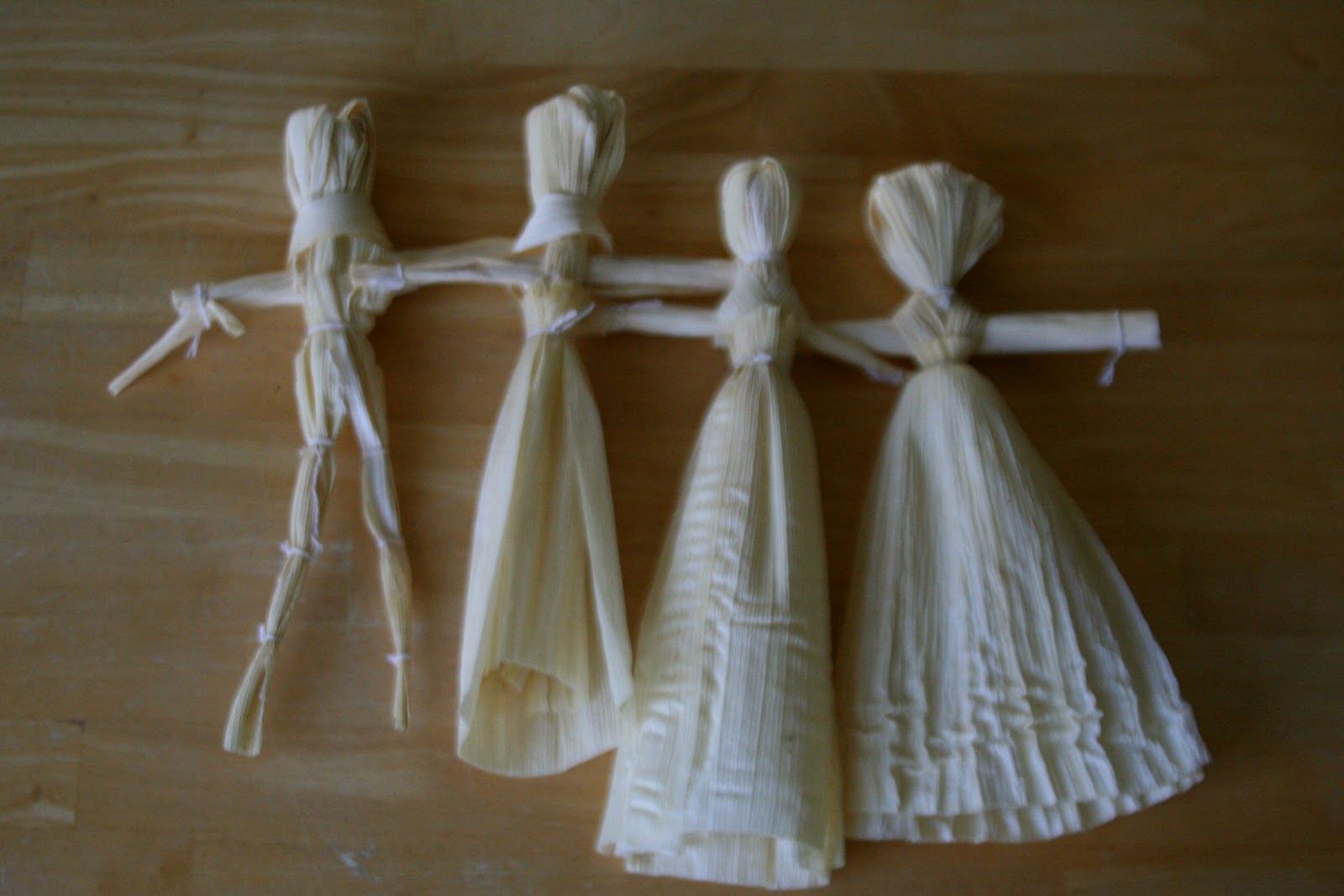 A Little Bit Crunchy A Little Bit Rock and Roll Easy Corn Husk Dolls