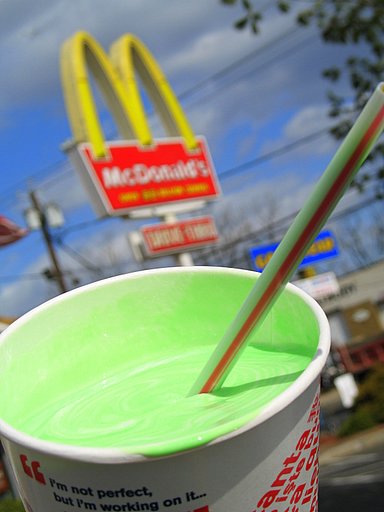 Mcdonalds Medium Shamrock Shake Calories