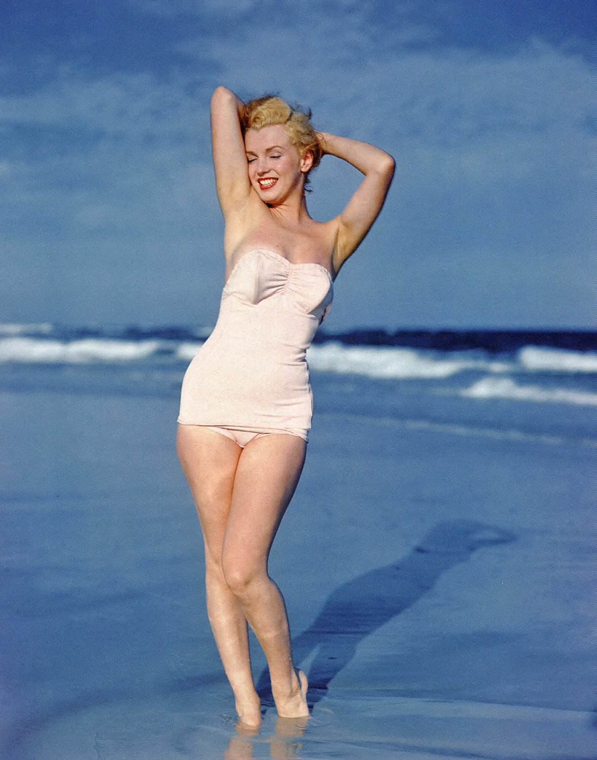 Marilyn Monroe Beach Photo