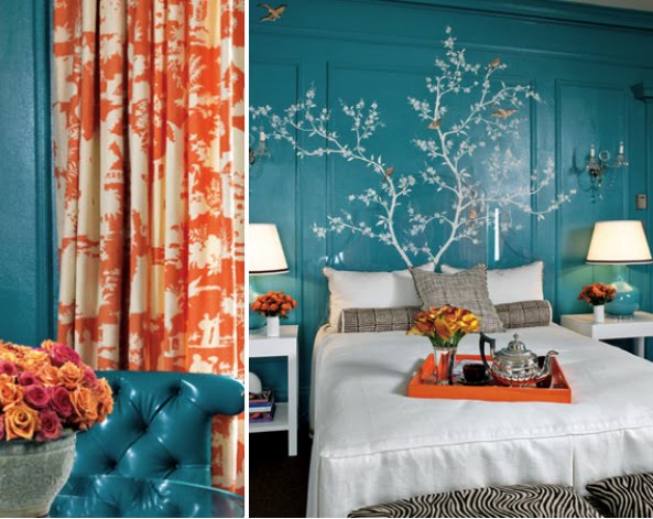 complementary colors interior