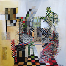 Intérieur flamand - 50 x 50 cm - 2010