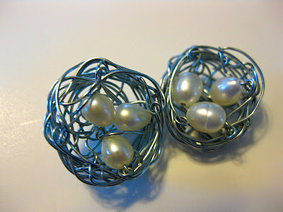 Bird's Nest Earrings