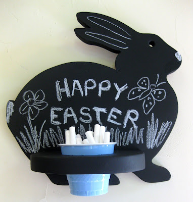 chalkboard bunny