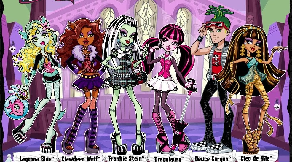 Pink Haired Princess Monster High Dolls