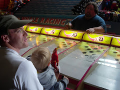 Arcade with daddy