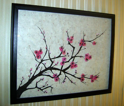 japanese cherry tree drawing. Cherry Blossom Tree Drawing