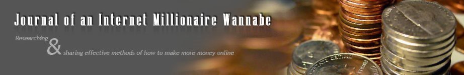 Journal of an Internet Millionaire Wannabe