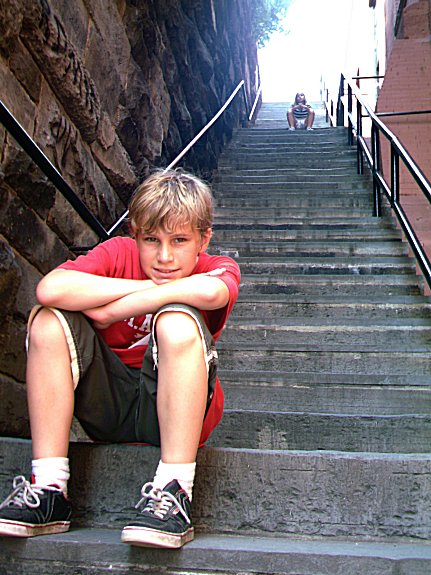 the Exorcist stairs