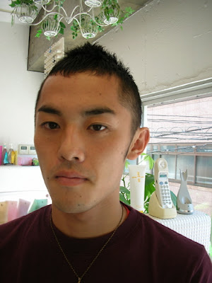 short hair guys asian