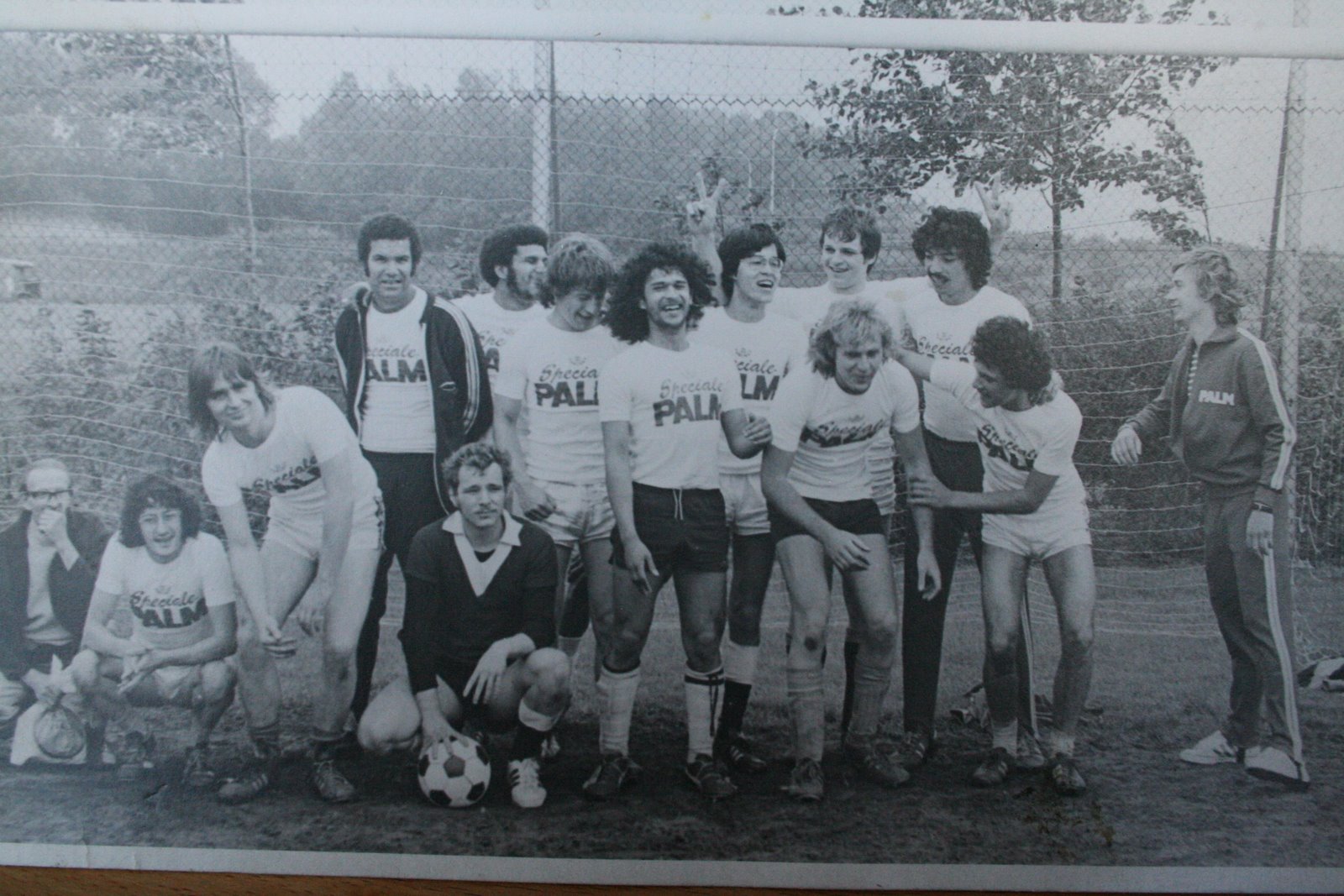 Het voetbalteam 1976