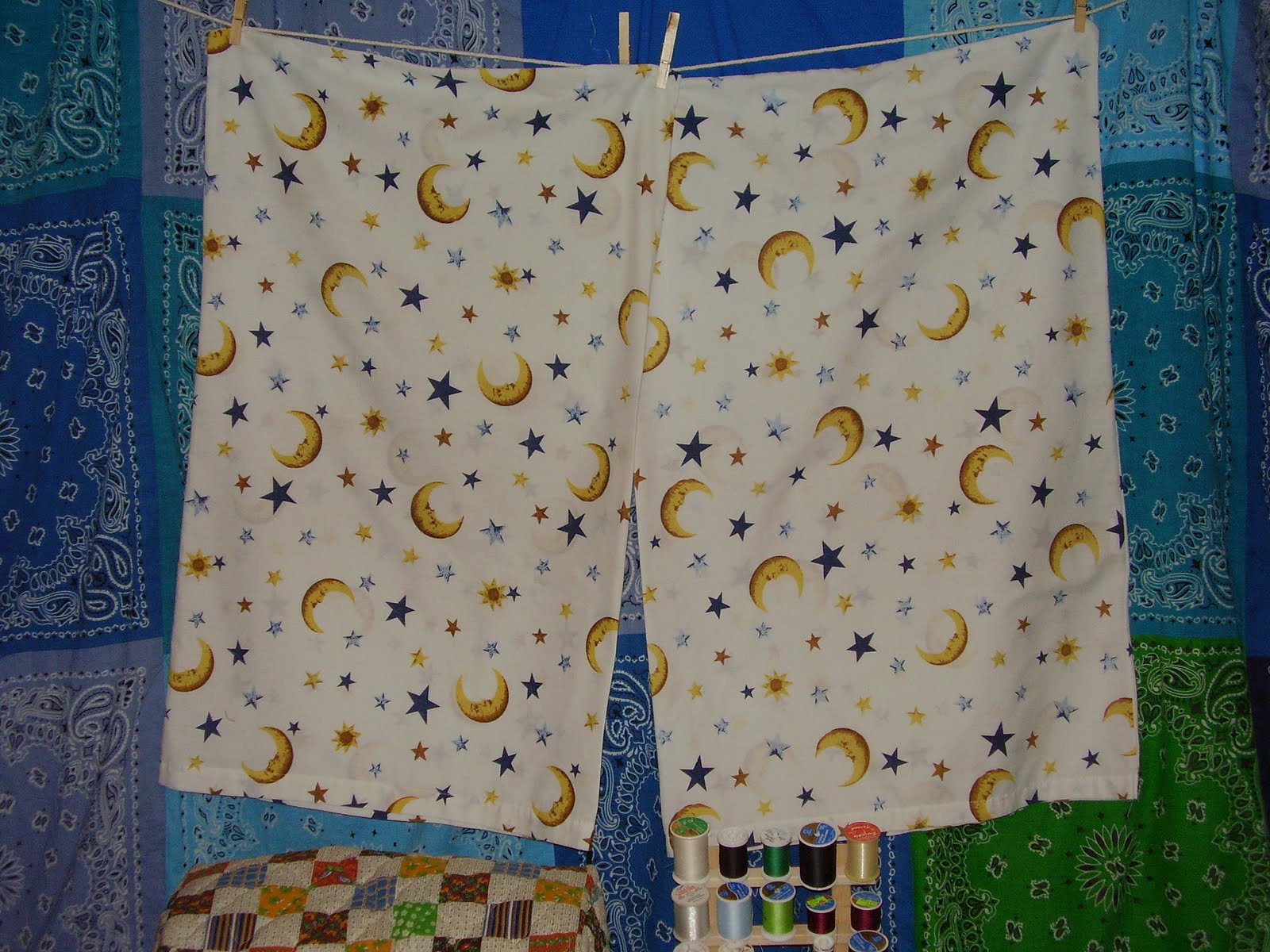 Sewing and Growing Recon pillowcase pair to nightgown