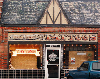 tattoo parlors, tattooing