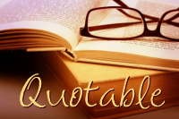 Quotable: Weekly Literary Quotations