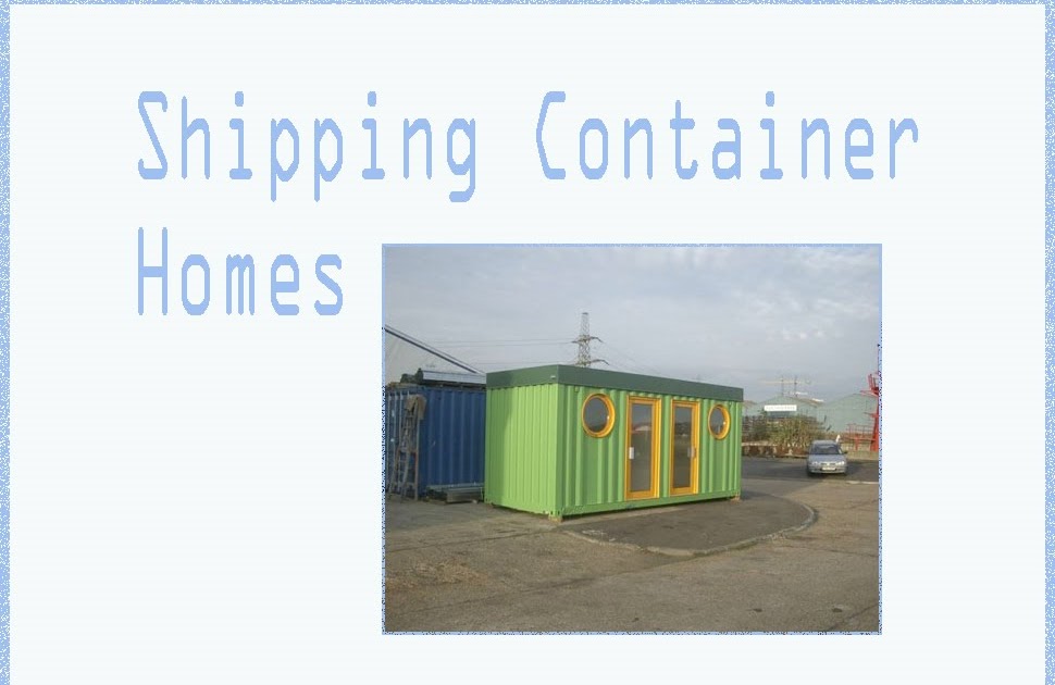jamaica byles Shipping Container Homes