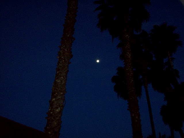 FULL MOON FROM MY LITTLE DESERT VALLEY