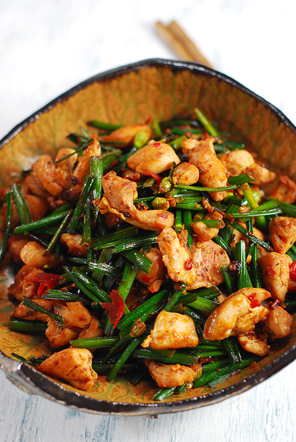 When East meets West My favorite arts and sichuan style spicy chicken